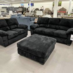 🚨 LIMITED TIME ONLY DEAL! 🚨 ASHLEY CORDUROY SOFA & LOVESEAT SET — JUST $759!!