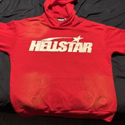 OG red hellstar hoodie