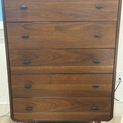 3 Piece Walnut Bedroom Set