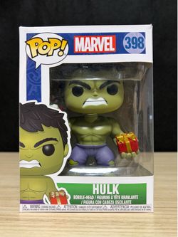 Funko Pop! Vinyl: Marvel - Hulk #398 - Christmas