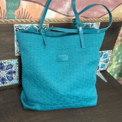 Large MK bag Turquoise 