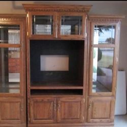 3 Piece Entertainment Center  ***Willing To Sell In Pieces