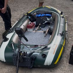 Intex Seahawk 4 - Inflatable fishing boat