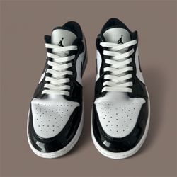 Mens Air Jordan 1 Low SE Patent Leather