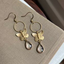 Butterfly Statement Earrings ( firm on price )