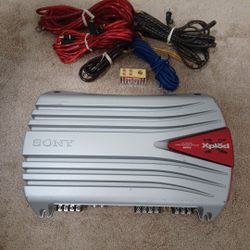 SONY  AMPLIFIER XM-554ZR 4/3 CHANNEL 