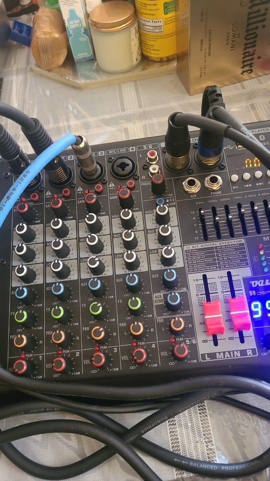 Professional Mixer 6 Channel