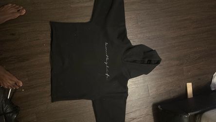 You are the bag black hoodie