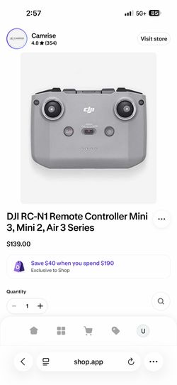 DJI RC-N1 Remote Controller Mini 3