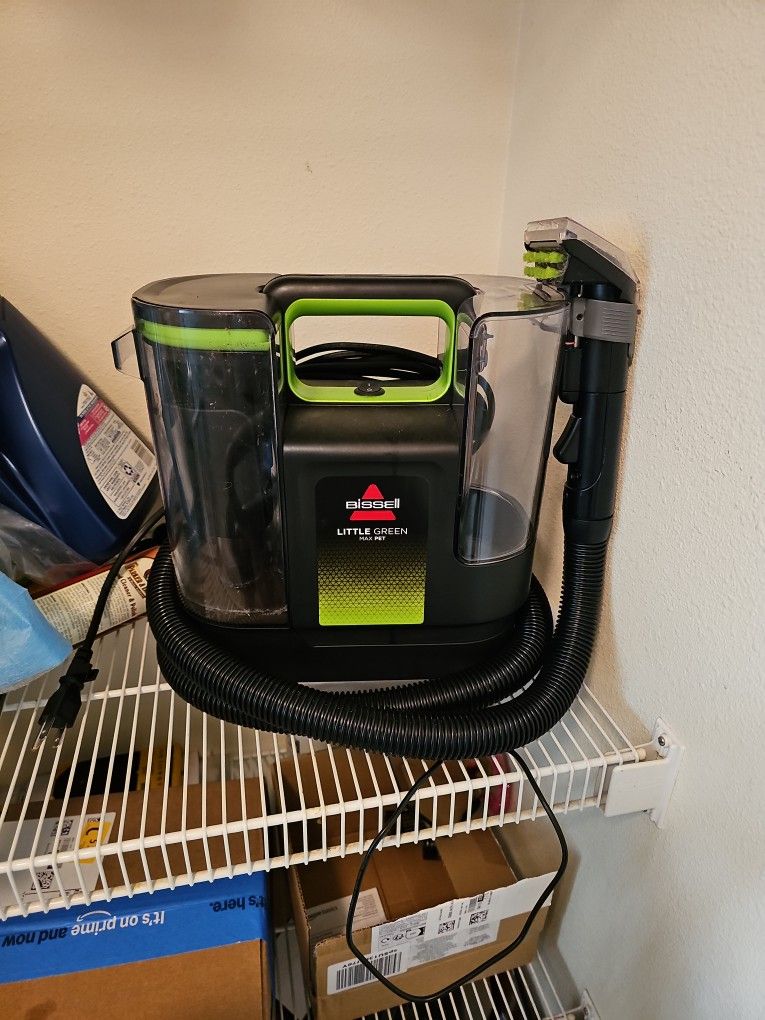 BISSELL Little Green Max Pet Portable Carpet and Upholstery Deep Cleaner