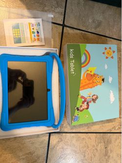 Kids Tablet 7 inch Tablet for Kids WiFi Kids Tablets 32G Android 10.0 Dual Camera Educational Games Parental Control, Toddler Tablet with Kids Softwar