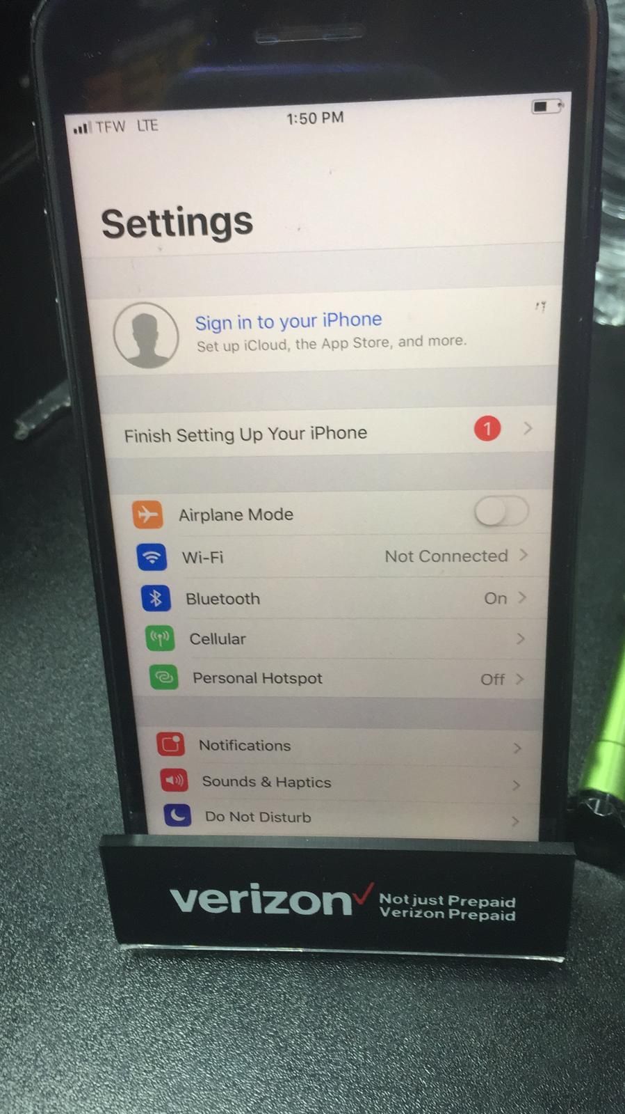 iPhone Black 7 plus
