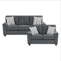 2pc Set: Sofa, Love High  💥 quality furniture
