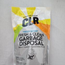 CLR Fresh Scent 20 Ct Garbage Disposal Weekly Foaming Cleaning Pods Sealed Pack