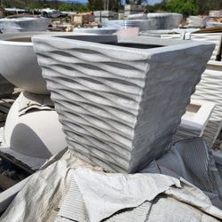 CONCRETE PLANTER  $220  EACH (20"X20"X20")