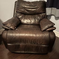 Leather Recliner Chair
