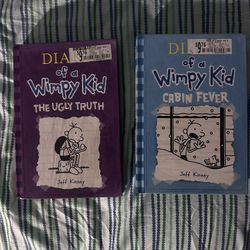 Diary Of A Wimpy Kid Books (Ugly Truth And Cabin Fever)