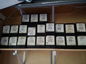 Steel prescription file box