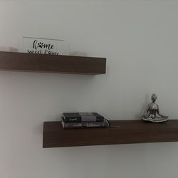 Wood Shelf’s X2 Brown LIKE NEW