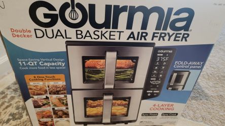 Gourmia Dual Basket Air Fryer