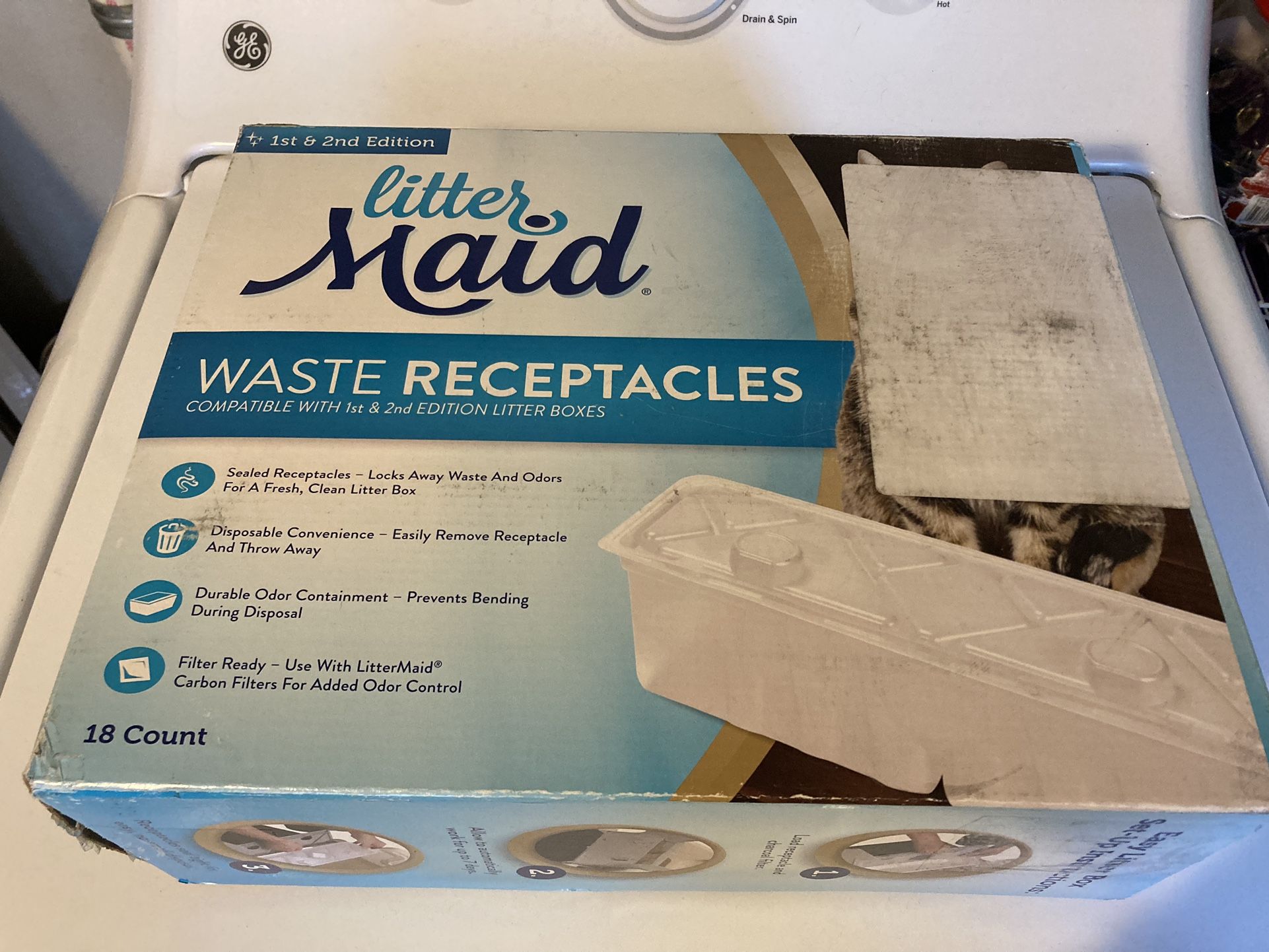 Litter Maid Receptacles 18 Count 