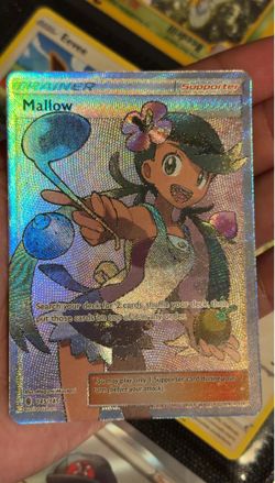 Pokemon Mallow 145/145 Guardians Rising Supporter Full Art Holo