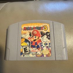 Mario Party 3 For Nintendo 64 Original Nintendo 50$$$