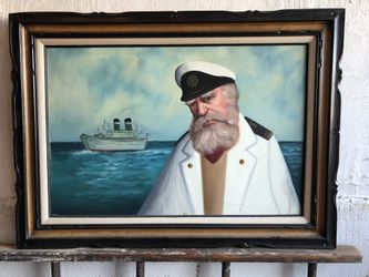 Sailor Captain Painting
