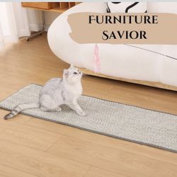 Long and Thickened Sisal Cat Runner Rug