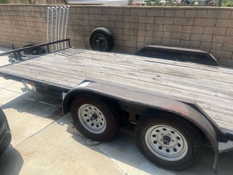 Heavy duty car trailer