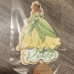 Princess Tiana Cake  Topper