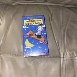 Harold and the Purple Crayon VHS Cassette Vintage HBO New Sealed Cinema Film