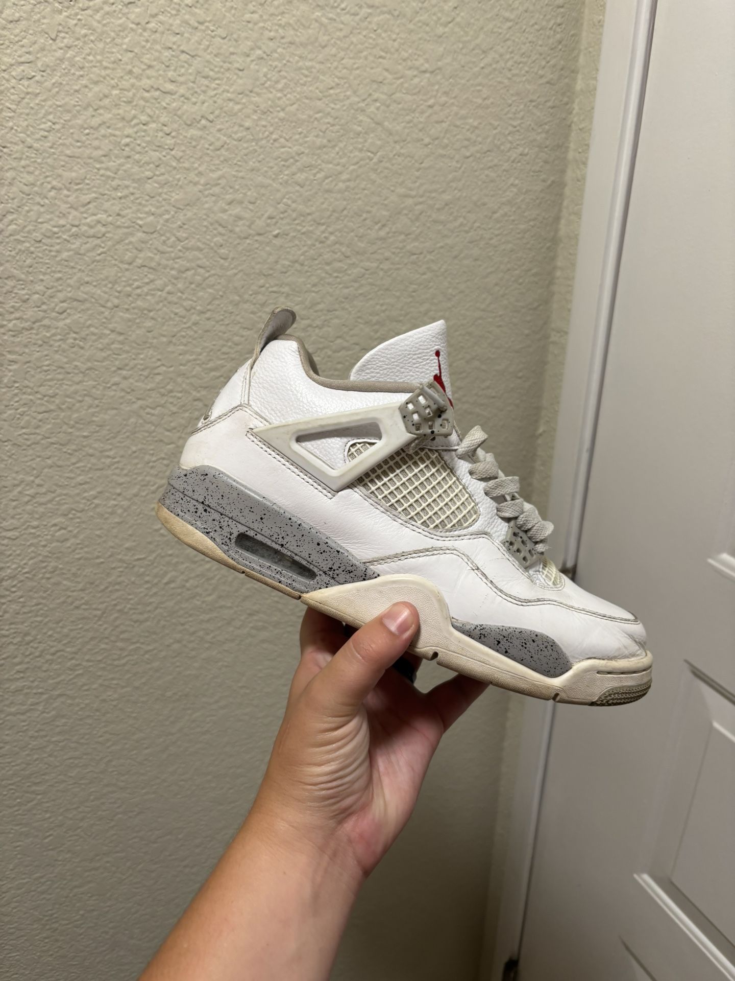 Jordan Retro 4 White Oreo