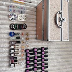 Nail Polish Organizer And Essentials