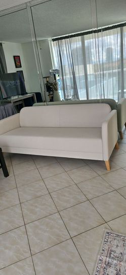 IKEA LINANÄS 3-Seat Sofa – Vissle Beige – Like New