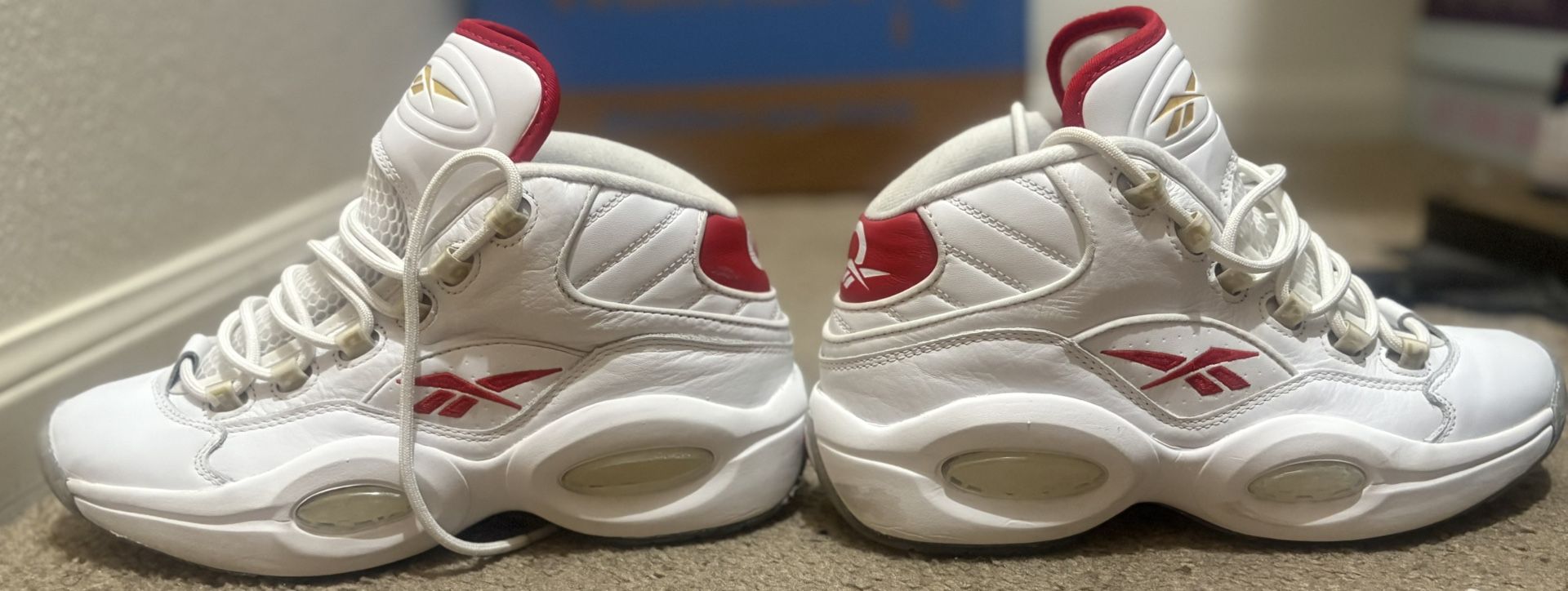 Iverson Question Mid - Dr. J Sz. 9 - Excellent Condition 