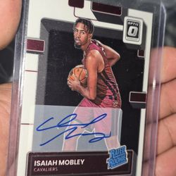 Isaiah Mobley Rated Rookie Autograph 76ERS