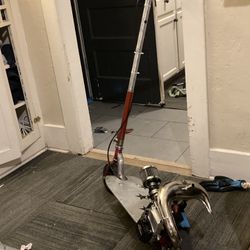 Go Ped Sport w/G290RC Engine,OBR Power Velocity Stack,WT-990 Carb., and DDM Bartolone Racing Pipe, RAD Billet Deck