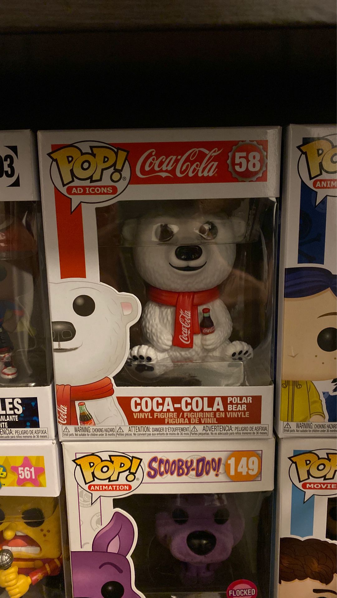 Coca Cola polar bear pop Funko