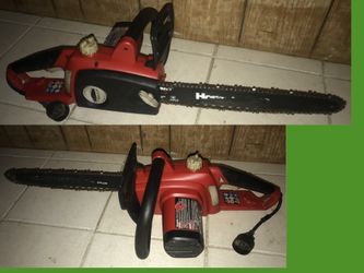 Homelite electric chainsaw