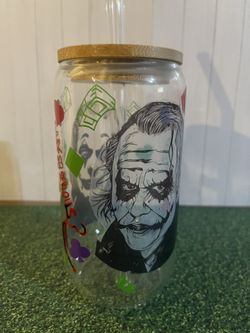 Joker Glass Cup