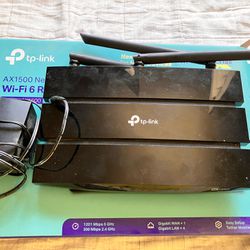 TPLink Wifi 6 Router 