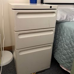 Metal file cabinet