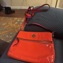 Red Designer Bag/ Kate Spade