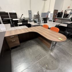 Like New L Shaped Executive Desk $450