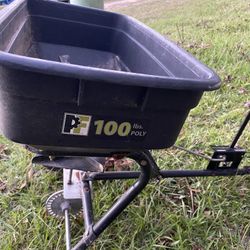 Precise fit 100lb. Seeder/spreader