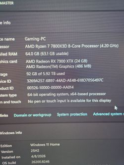 64 GB Corsair Dominator DDR5 5600mhz