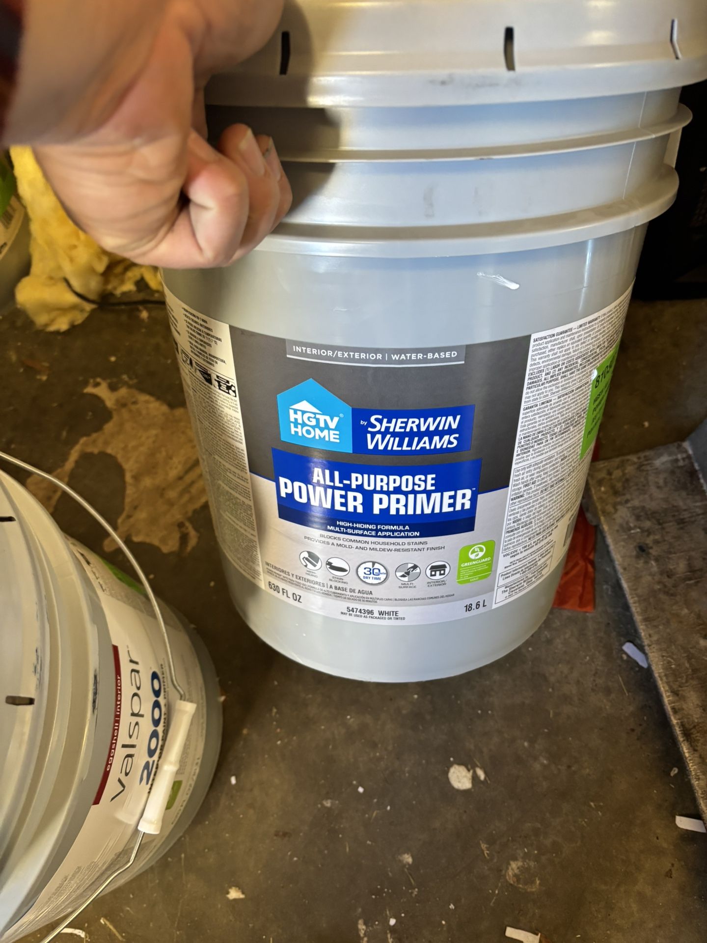 5 Gallon Paint buckets