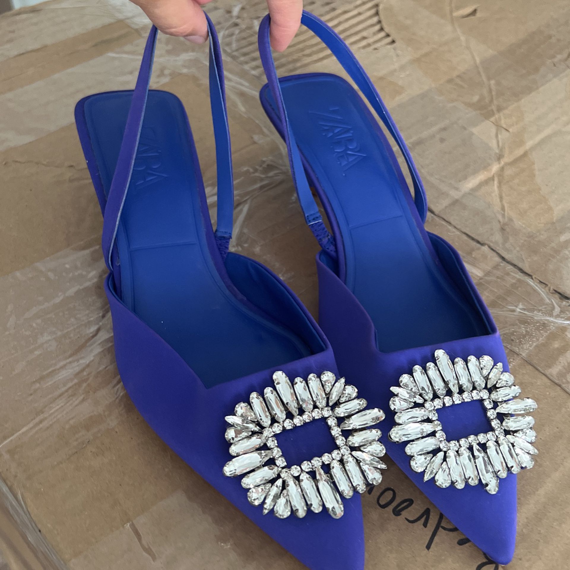 Zara Jewel Small Heels 