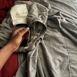 Grey Purple Brand Jeans